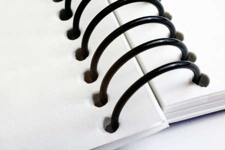 Close up image of binderの写真素材