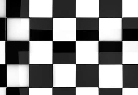 Shiny chess background detail in black and white