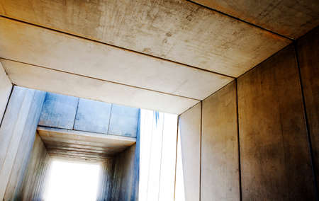 Cement structure.architectural image.Precast concreteの写真素材