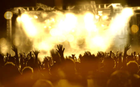 Live music background. Show and publicの写真素材