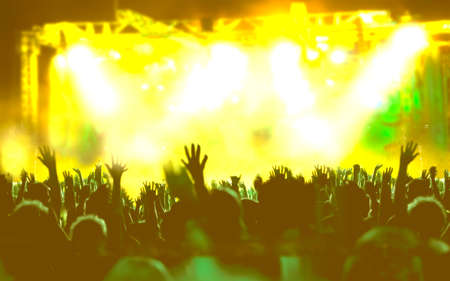 Live music background. Show and publicの写真素材