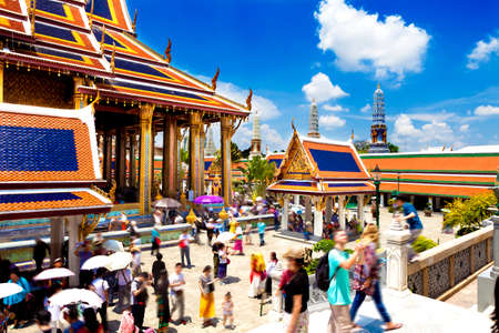 Royal palace thailand.Bangkok city landmarksのeditorial素材