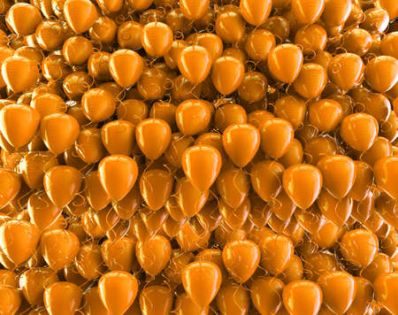 Many balloons .Celebration and party background.の写真素材