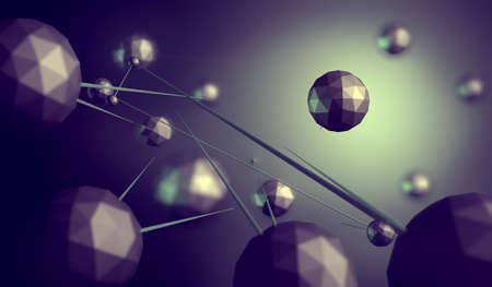 Abstract background of internet and technology.の写真素材