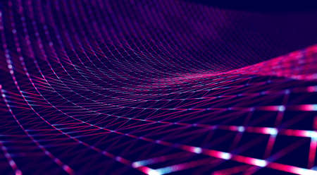 Abstract background of technology and science