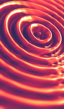 Abstract wave circle backgroundの写真素材