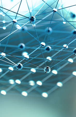 Abstract background of technology and scienceの写真素材