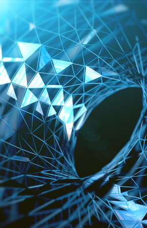 business data analytics and Global world network and telecommunication.の写真素材