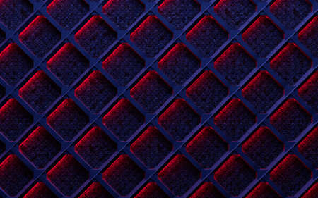 Pattern and holes in modern material. Industrial and abstract background.の写真素材