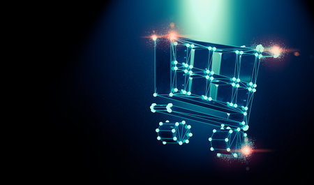 Internet business and shopping cart design.の写真素材