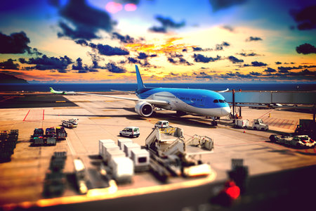 Image related to travel and commercial transport.の写真素材