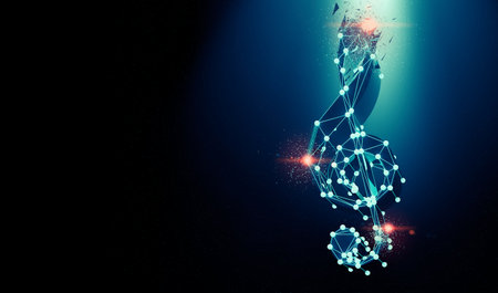 Music concept abstract background. Treble clef icon design.の写真素材