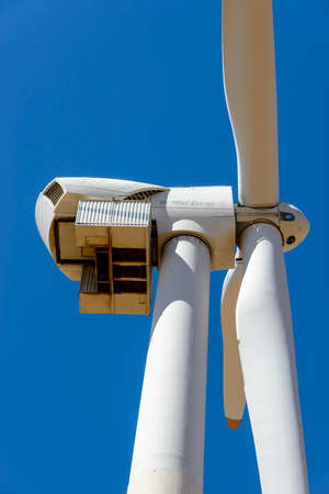 Detail of a General Electric 3.6 wind turbine