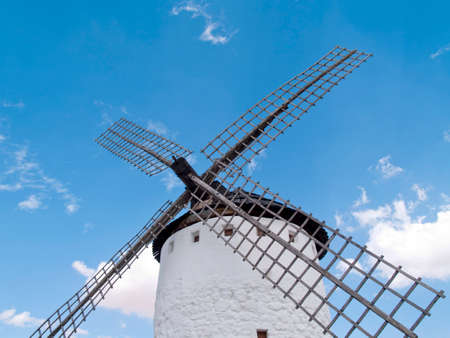 Don Quixote windmills in Campo de Criptana Ciudad Realの写真素材