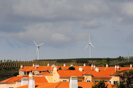 eólic energy houses