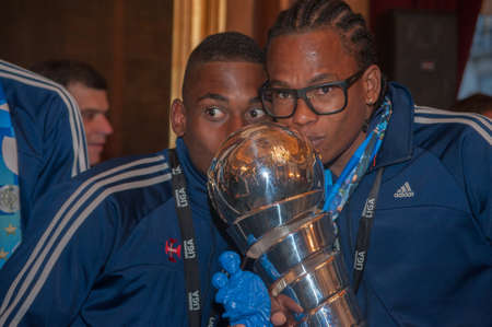 Belenenses Champions Second League - Team Playersのeditorial素材