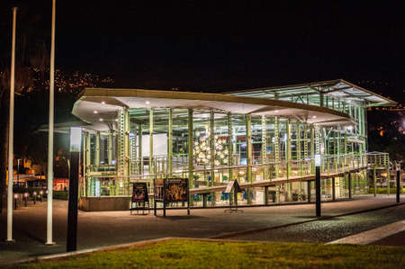 Building of Teleferico Funchal Madeira Portugalのeditorial素材