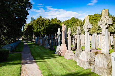 City of Edinburgh, the capital of Scotland, enchanted and inspiring city full of landmarks and landmarksのeditorial素材