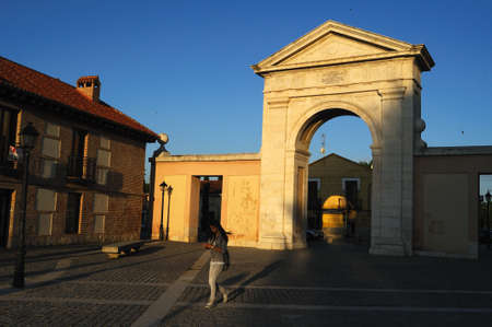 Gate of  Madrid ( 1778  ).Alcala de Henares.SPAIN