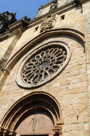 Cathedral ( 13 Th ) " Plaza de España " MONDOÑEDO .  Province of  Lugo.  Galiza . SPAIN  のeditorial素材