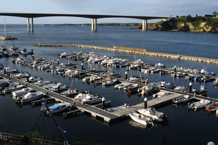 Port of  RIBADEO .  Province of  Lugo.  Galiza . SPAIN  Puerto de RIBADEO .  Provincia de Lugo. ...