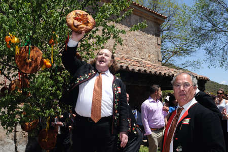 SPAIN. Castilla-La Mancha. Guadalajara. ATIENZA ;  Feast   LA CABALLADA . 