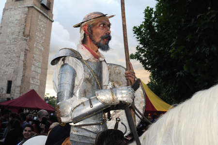  Quixote Market " Cervantes Week " in ALCALA DE HENARES.Community of Madrid .SPAIN のeditorial素材