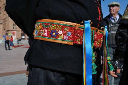 Madrid ,SPAIN- 30 October ,2011 " Fiesta de la Trashumancia  " Transhumance Festival . Madrid .SPAINのeditorial素材