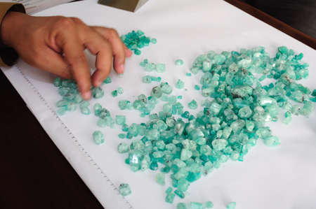 Workshop  Emerald Center  in  BOGOTA Department of Cundimarca COLOMBIA