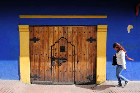 " La Candelaria " in  BOGOTA. Department of Cundimarca. COLOMBIAのeditorial素材