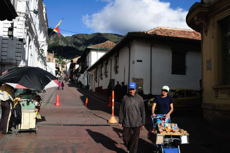 " La Candelaria " in  BOGOTA. Department of Cundimarca. COLOMBIAのeditorial素材