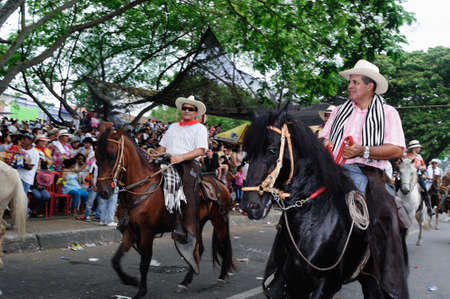  " Festival  folclorico del Bambuco " (  San Pedro y San Juan ) in  NEIVA. Department of Huila. COLOMBIAのeditorial素材