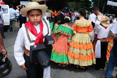 Sanjuanero Huilense  Festival  in  RIVERA . Department of Huila. COLOMBIAのeditorial素材