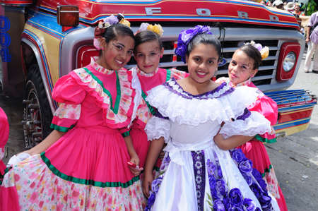 Sanjuanero Huilense  Festival  in  RIVERA . Department of Huila. COLOMBIAのeditorial素材