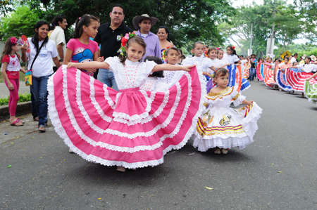Sanjuanero Huilense  Festival  in  RIVERA . Department of Huila. COLOMBIAのeditorial素材
