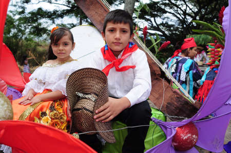 Sanjuanero Huilense  Festival  in  RIVERA . Department of Huila. COLOMBIAのeditorial素材