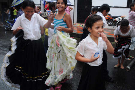 Sanjuanero Huilense  Festival  in  RIVERA . Department of Huila. COLOMBIAのeditorial素材