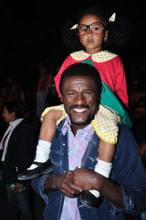  Halloween in San Agustin. Department of Huila. COLOMBIAのeditorial素材