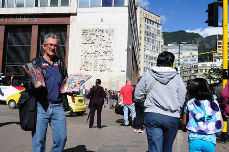 Center of BOGOTA Department of Cundimarca COLOMBIAのeditorial素材
