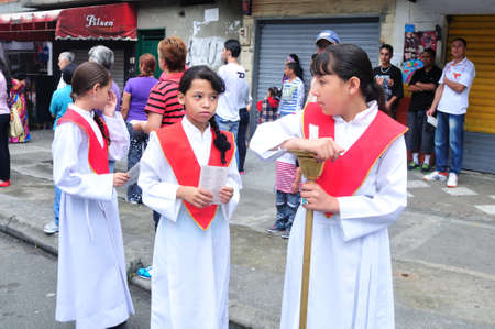 Via crucis - Easter in Buenos Aires district  MEDELLIN - Department of Antioquia. COLOMBIA
