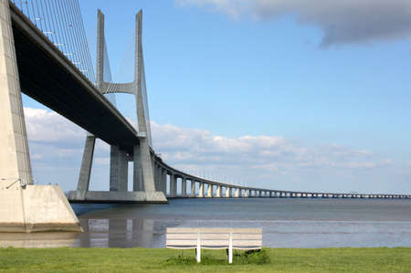 South view of Vasco da Gama bridge