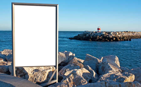 Screen outdoor advertisingの写真素材