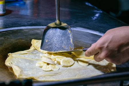 Artisan and typical food from Thailand exposed at local market and bazaarの写真素材