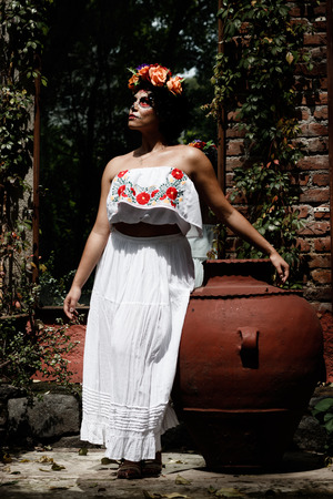 Photo of Catrina in day of the deadの写真素材