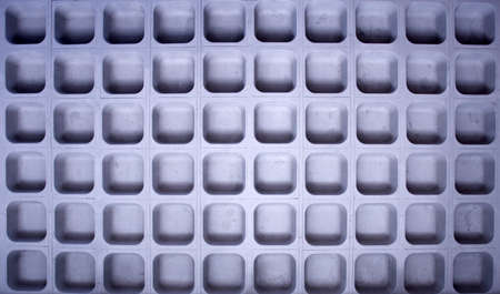 Concrete honeycomb park cealing patern                               