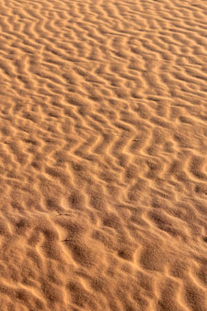 Soil detail of Sossusvlei sand dunes, Namib desert. Namibiaの写真素材