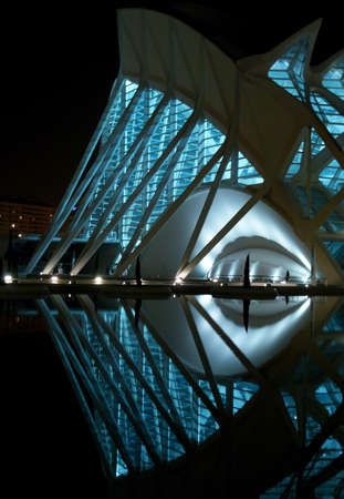 City of arts and science  Valencia, Spain  Project by Santiago Calatrava                            ...