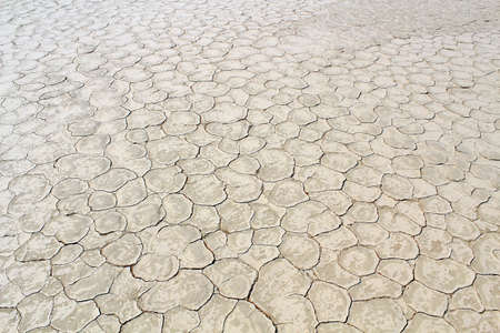 Soil detail of a dry pan, in the Sossusvlei sand dunes, Namib desert  Namibiaの写真素材