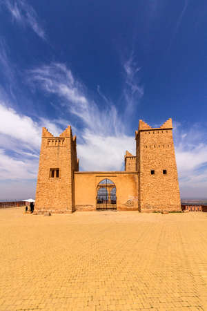 Ancient fortress named Kasbah Ras el-Ain, in Asserdoun, province of Beni Mellal, Morocco.