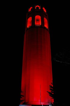 San Francisco, Coit Tower - November 2009のeditorial素材